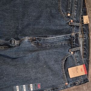 Levi's Men's Relaxed Fit Dark Blue Jeans